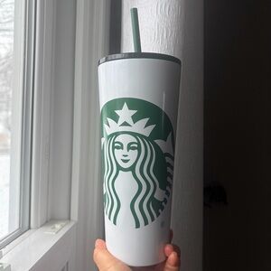 New: Starbucks 2025 Stainless Steel LOGO Tumbler Cold Cup